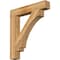 Ekena Millwork Imperial Block Rough Sawn Bracket, Western Red Cedar, 6"W x 38"D x 42"H BKT06X38X42IMP05RWR - alternate 1